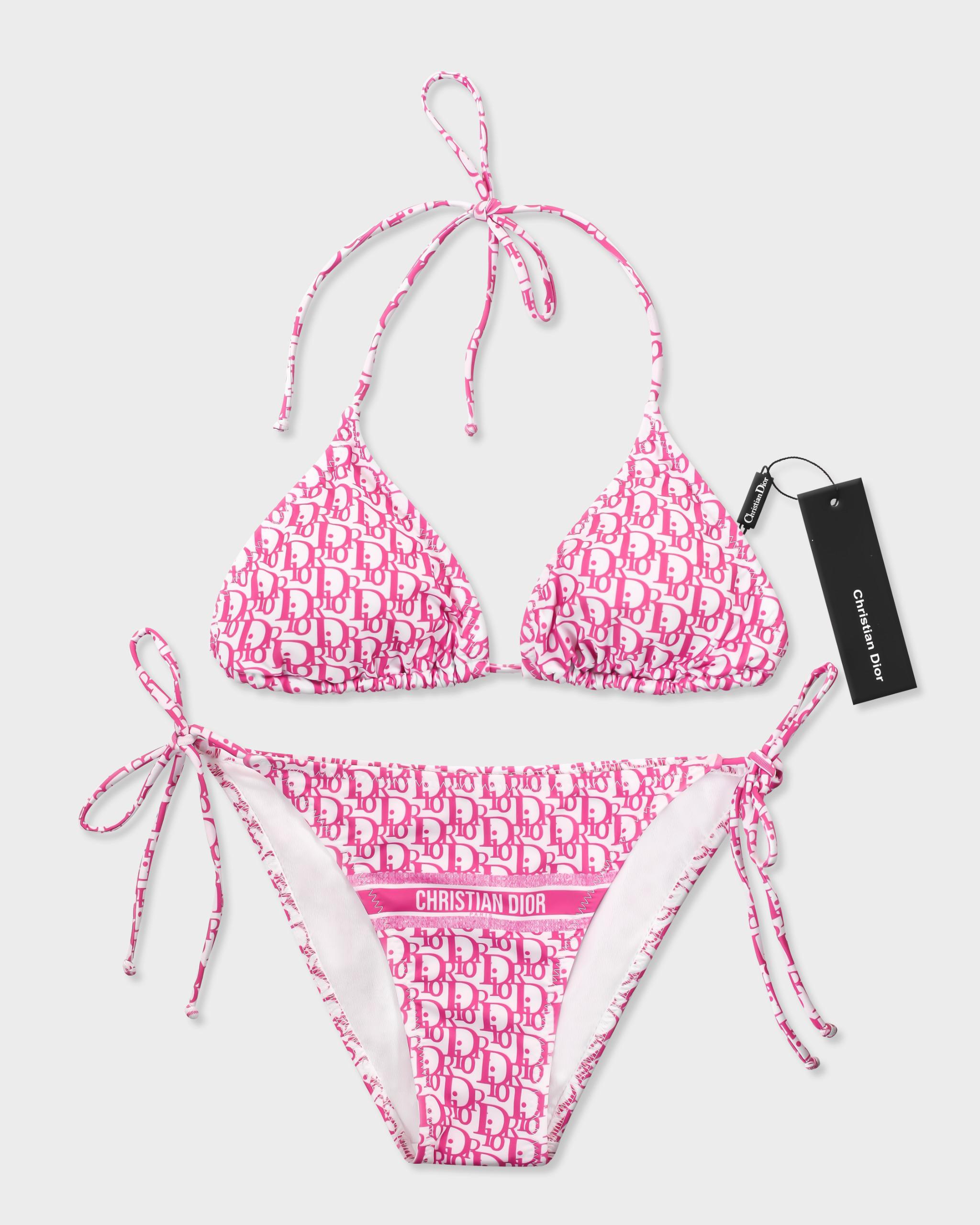 CHRISTIAN DIOR OBLIQUE POP BIKINI